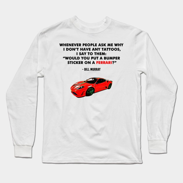 Super car with bumper Long Sleeve T-Shirt by Soll-E